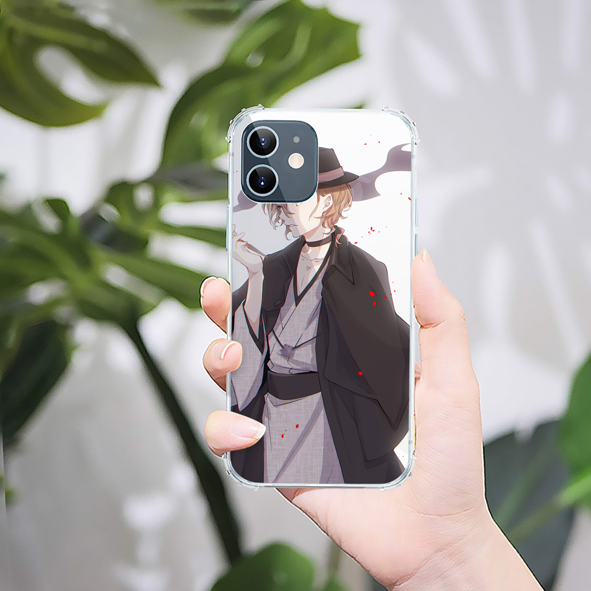（画像用） 文豪ストレイドッグス Bungo Stray Dogs 【iPhone 12シリーズ対応】透明スマホケース（クリアソフトケース）